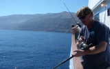061 Blue Fishing For Dinner