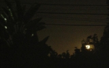 Full Moon In TC Back Yard September 2009